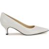 imageNine West Womens Sisko PumpWhite Patent 140