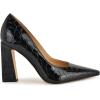 imageNine West Womens Tamant PumpBlack Croco Patent 001