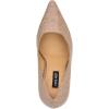 imageNine West Womens Tamant PumpLight Natural Croco Patent 110