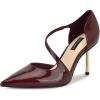imageNine West Womens Dolen PumpDark Red Patent 600