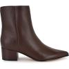 imageNine West Womens Maribu Ankle BootDark Brown Leather 201