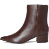 imageNine West Womens Maribu Ankle BootDark Brown Leather