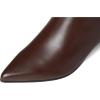 imageNine West Womens Maribu Ankle BootDark Brown Leather
