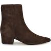 imageNine West Womens Maribu Ankle BootDark Brown Suede 200