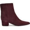 imageNine West Womens Maribu Ankle BootDark Red Suede 600