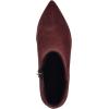 imageNine West Womens Maribu Ankle BootDark Red Suede 600