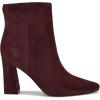 imageNine West Womens Reraye Ankle BootDark Red Suede 600