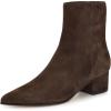imageNine West Womens Maribu Ankle BootDark Brown Suede 200