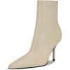 imageNine West Womens Ohmy Mid Calf BootCream Leather 150