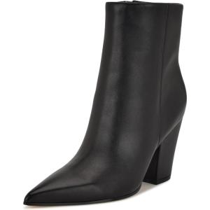 imageNine West Womens Ariza Mid Calf BootBlack Leather 001