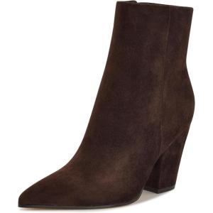 imageNine West Womens Ariza Mid Calf BootDark Brown Suede 201