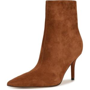imageNine West Womens Ohmy Mid Calf BootCognac Suede 101