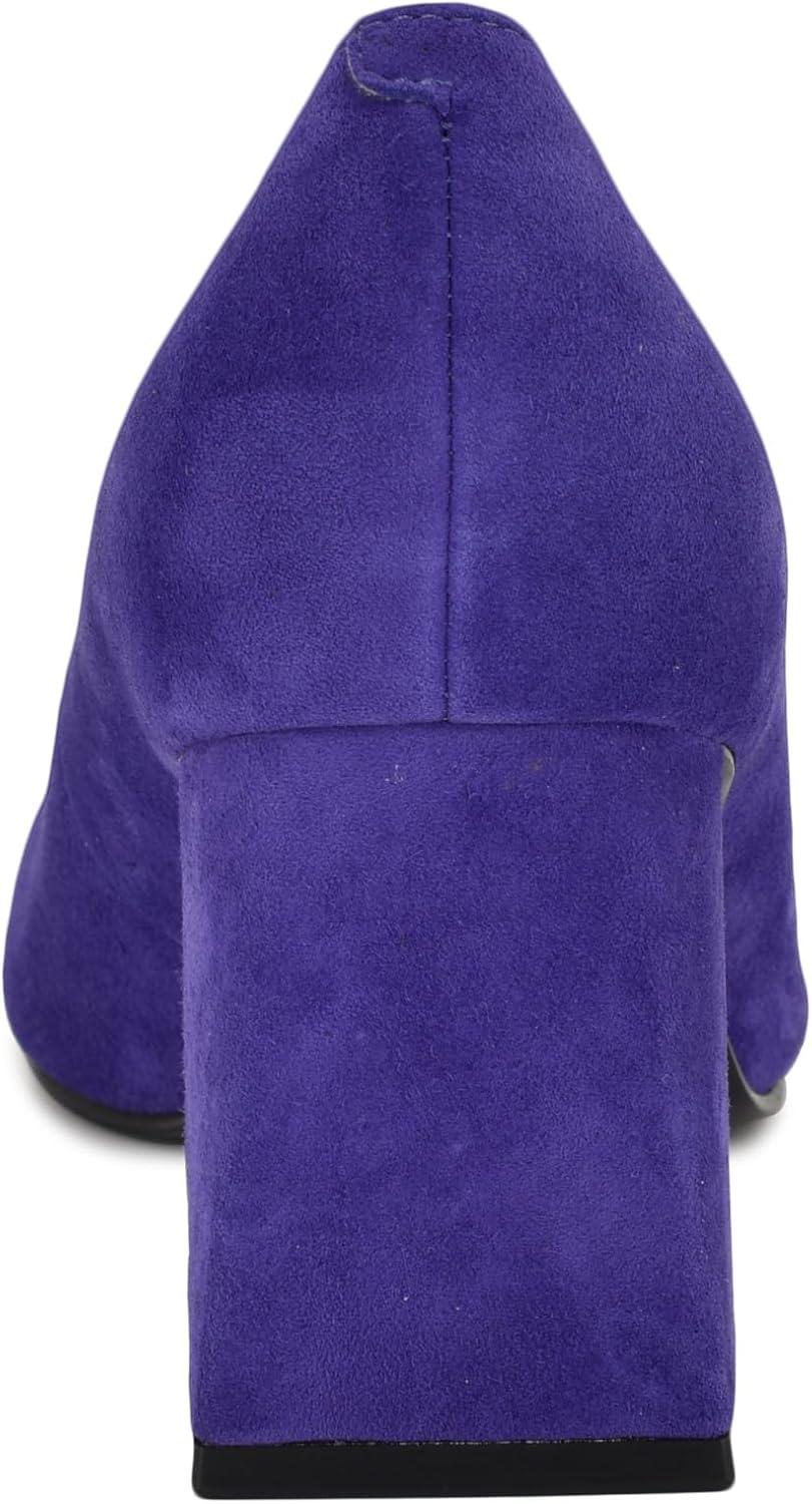 imageNine West Womens Monda PumpBlue Suede 420