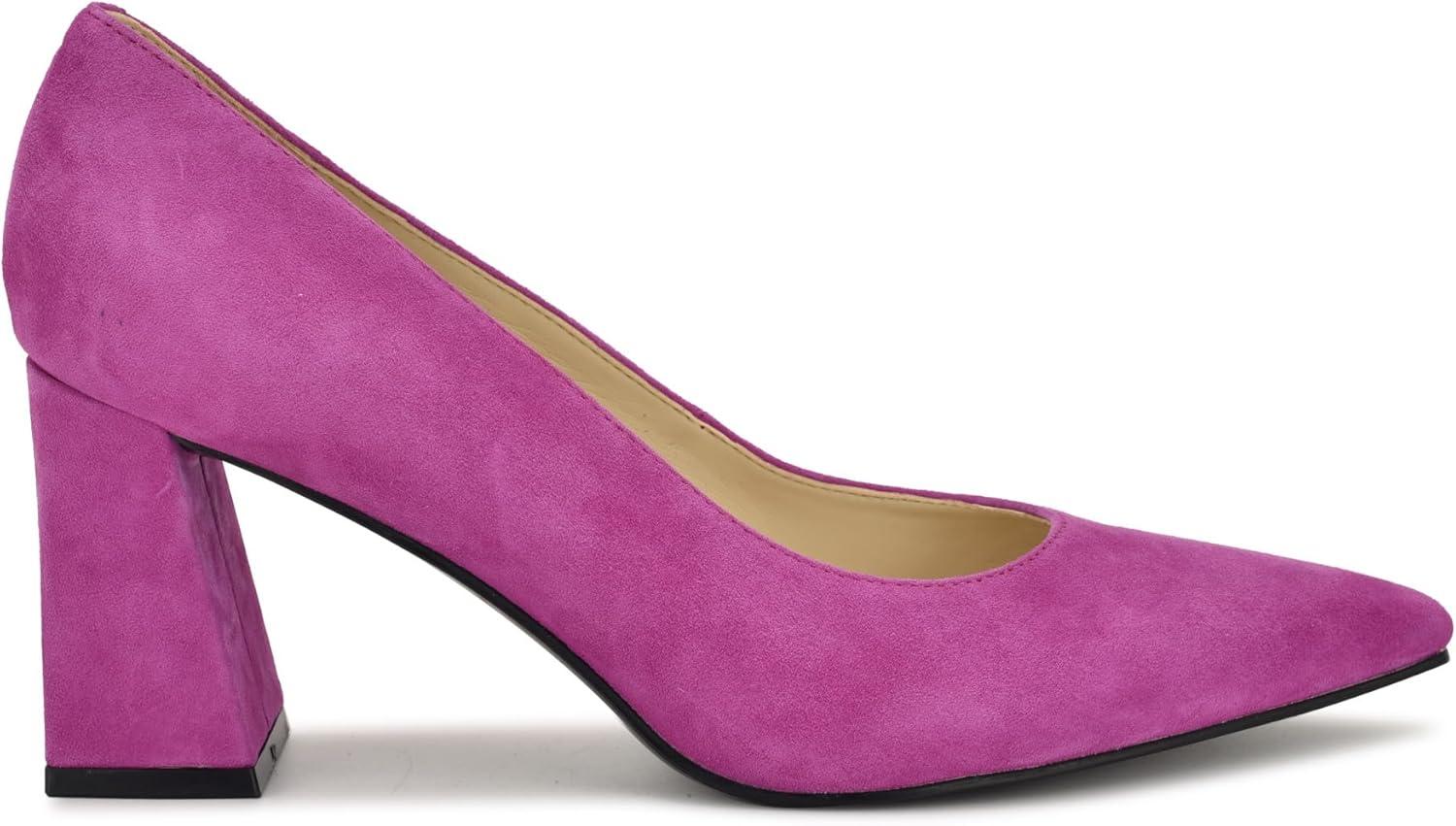 imageNine West Womens Monda PumpPink Suede 660
