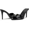 imageNine West Womens Hather Heeled SandalBlack Patent 001
