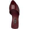 imageNine West Womens Hather Heeled SandalDark Red Patent 600