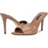 imageNine West Womens Hather Heeled SandalMedium Natural Patent 101