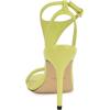 imageNine West Womens Mandey Heeled SandalYellow Patent 700