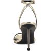 imageNine West Womens Reina Heeled Sandal Light Gold 714 8