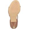 imageNine West Womens Shimmy Heeled SandalMedium Natural Patent 101