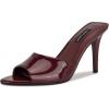 Dark Red Patent 600