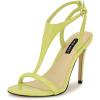 imageNine West Womens Mandey Heeled SandalYellow Patent 700