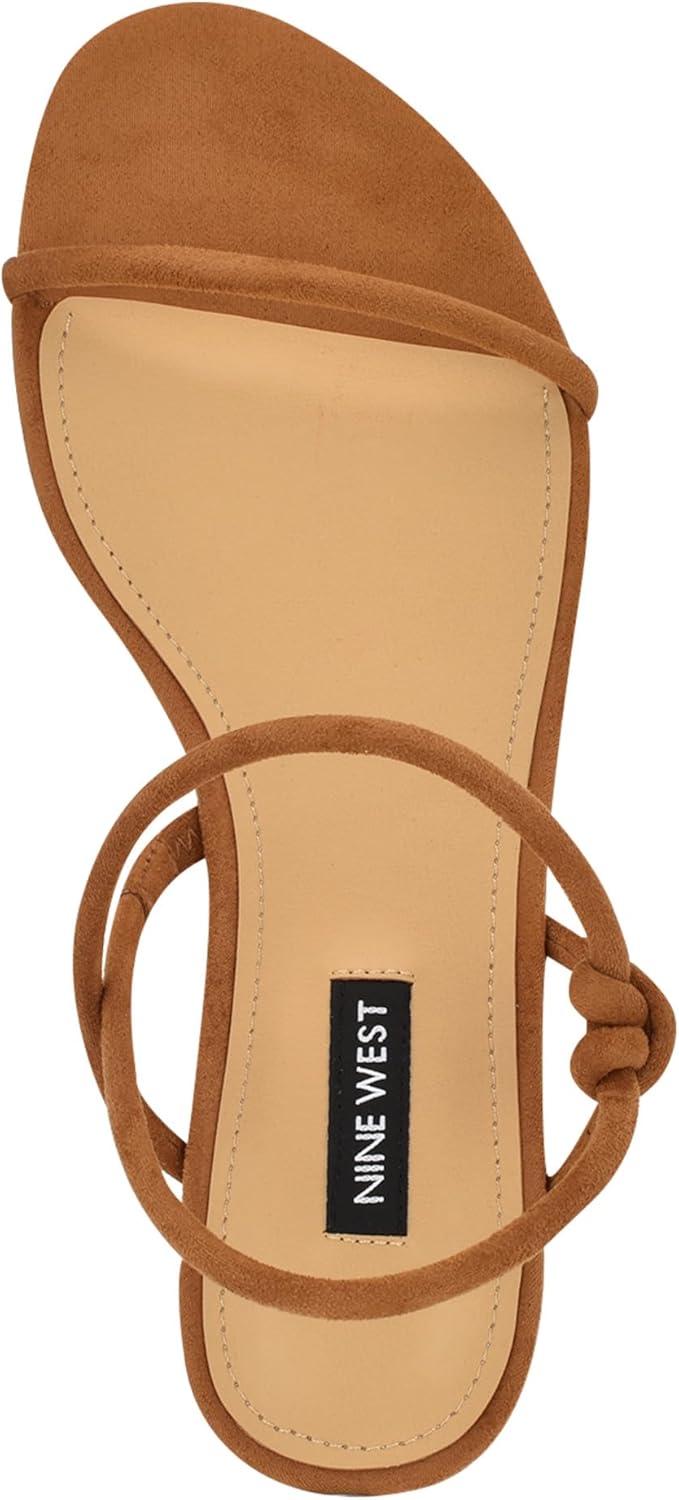 imageNine West Womens Maizy Flat SandalCognac 101
