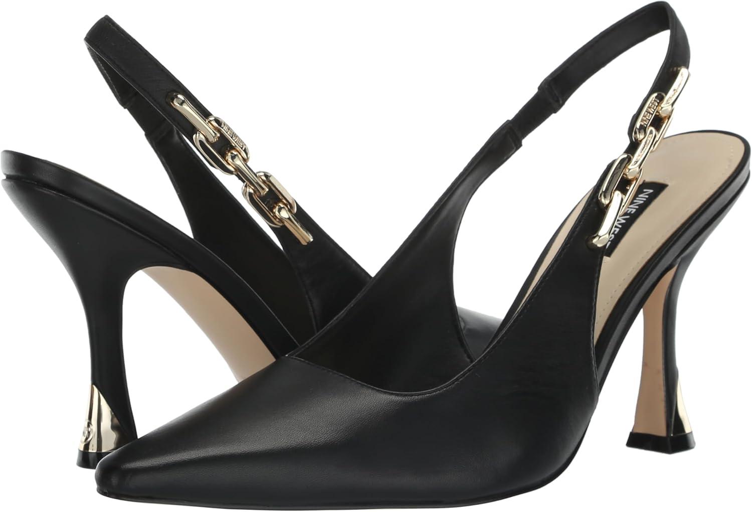 imageNine West Womens Veroni PumpBlack Leather