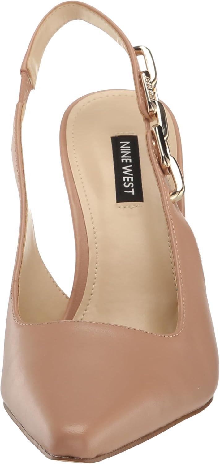 imageNine West Womens Veroni PumpLight Natural Leather