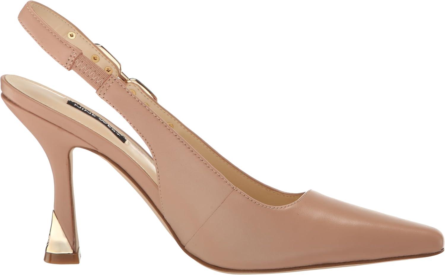 imageNine West Womens Veroni PumpLight Natural Leather