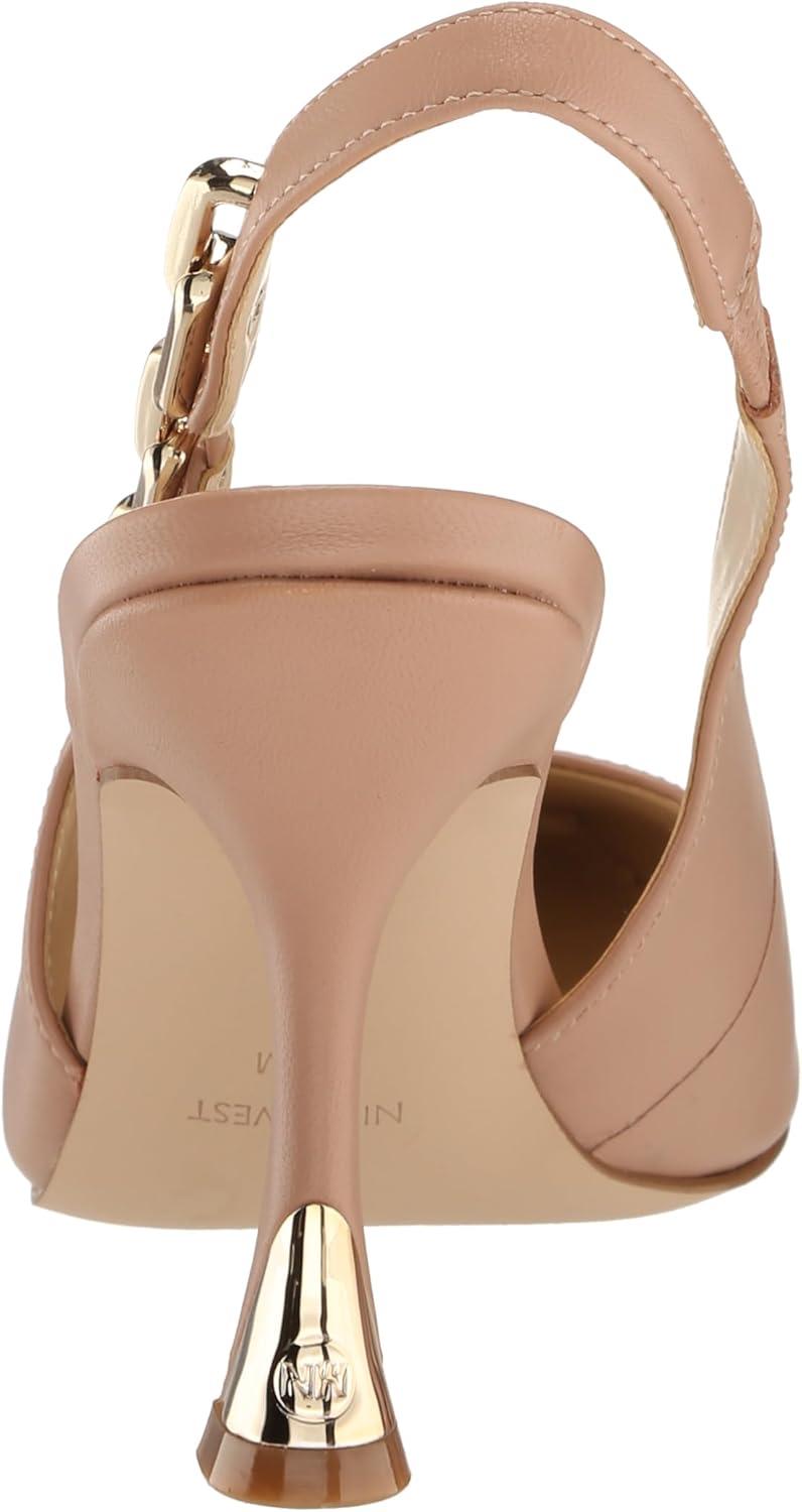 imageNine West Womens Veroni PumpLight Natural Leather