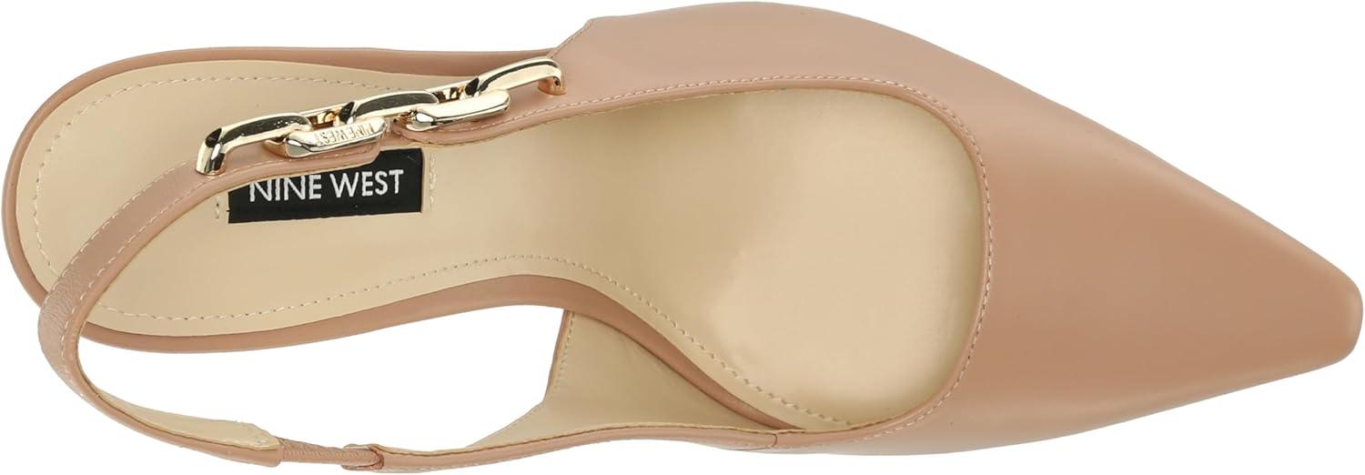 imageNine West Womens Veroni PumpLight Natural Leather