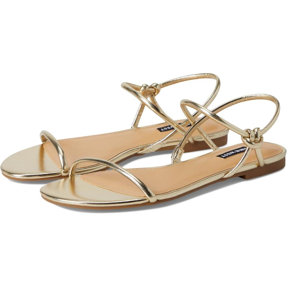 imageNine West Womens Maizy Flat SandalGold