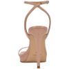 imageNINE WEST Womens Zadie Heeled SandalBarely NudeClear