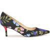 imageNine West Womens Arlene PumpBlack Floral 007