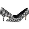imageNine West Womens Arlene PumpBlackWhite Houndstooth 002