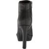 imageNine West Womens Glowup Ankle BootBlack Leather