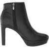 imageNine West Womens Glowup Ankle BootBlack Leather