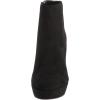 imageNine West Womens Glowup Ankle BootBlack Suede