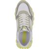 imageNine West Womens Kalah SneakerLight GreyNeon Yellow Multi 050