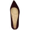 imageNine West Womens Kuna9x9 PumpBurgundy Suede 601