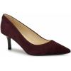 imageNine West Womens Kuna9x9 PumpBurgundy Suede 601