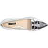 imageNine West Womens Lallin Ballet FlatSilver 040