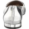 imageNine West Womens Lallin Ballet FlatSilver 040