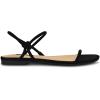 imageNine West Womens Maizy Flat SandalBlack 001