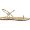 imageNine West Womens Maizy Flat SandalGold 710