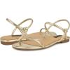 imageNine West Womens Maizy Flat SandalGold 710