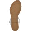imageNine West Womens Maizy Flat SandalSilver 040