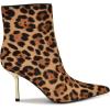 imageNine West Womens Narend Mid Calf BootDark Natural Leopard Multi 120
