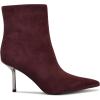 imageNine West Womens Narend Mid Calf BootDark Red Suede 600